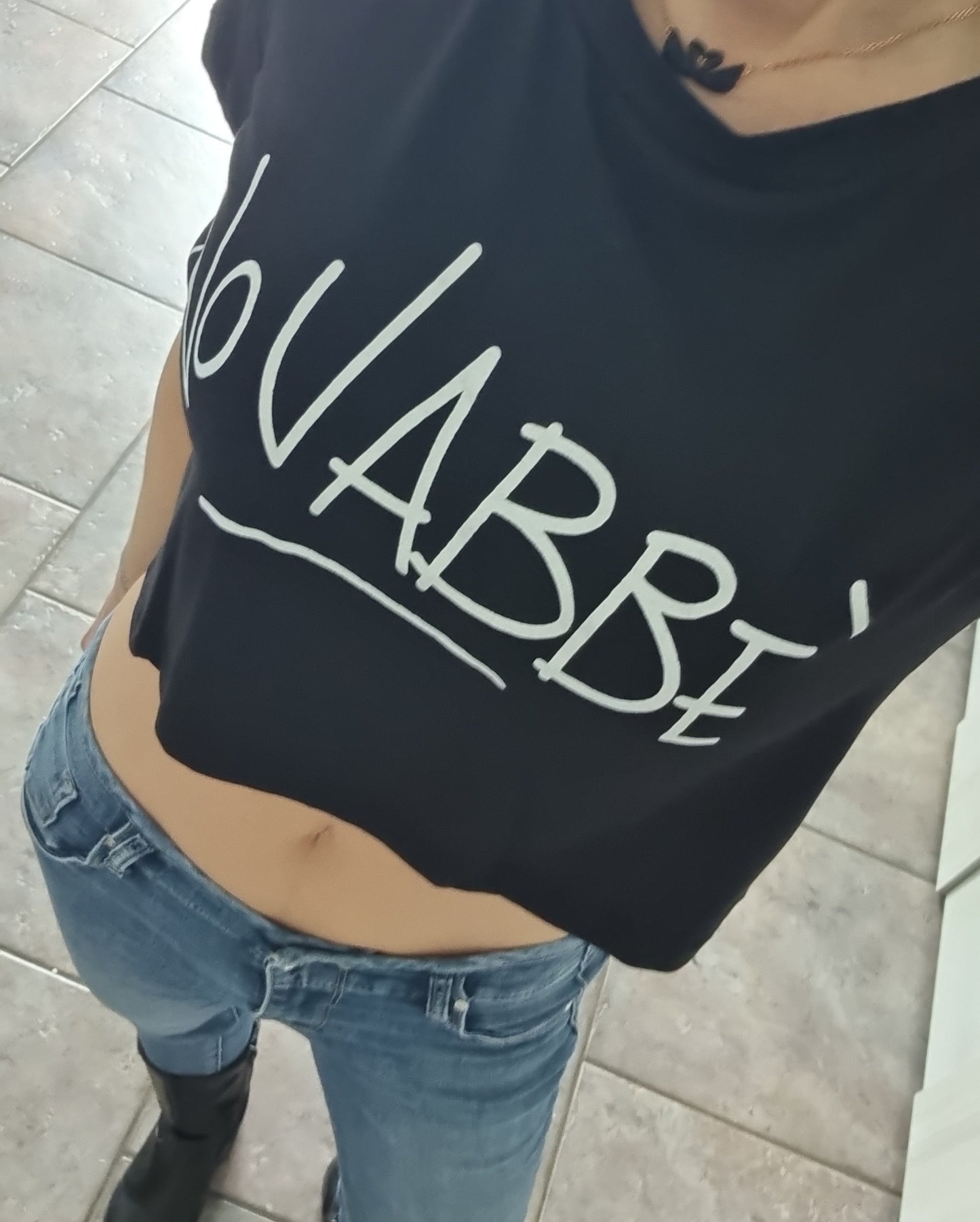 TOP CROP con stampe